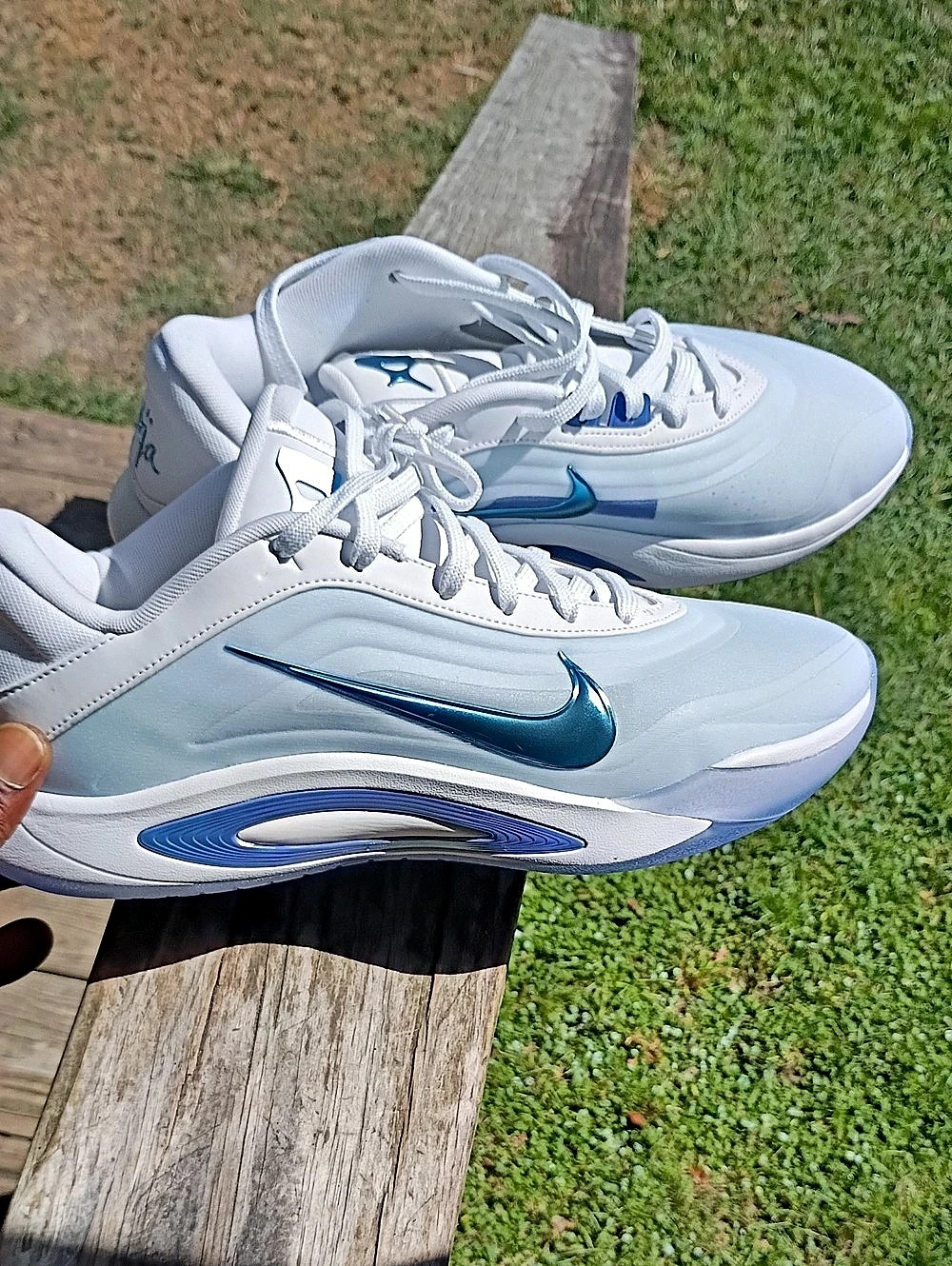 Nike Kobe Men's Sneakers White & Blue US 13